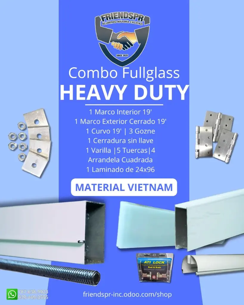 HEAVY COMBO FULLGLASS COMPLETO