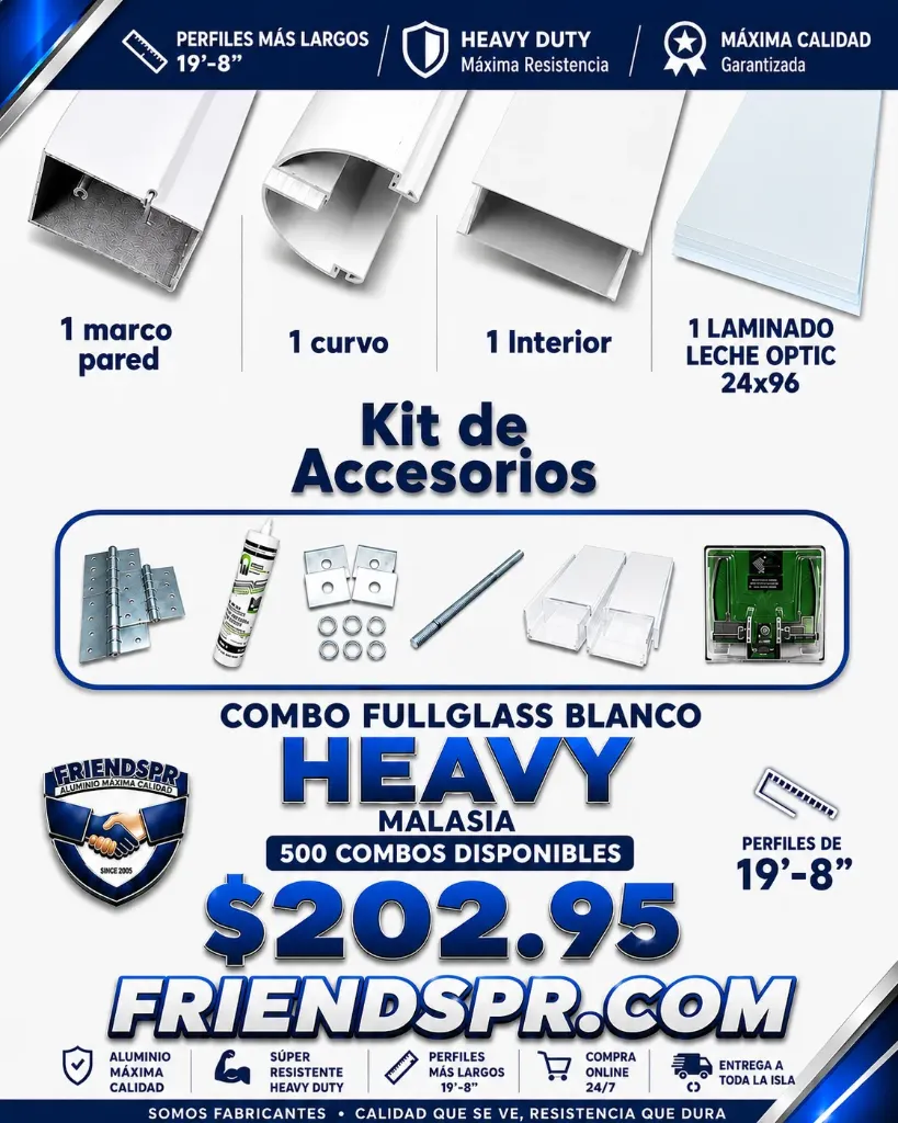 HEAVY COMBO FULLGLASS COMPLETO