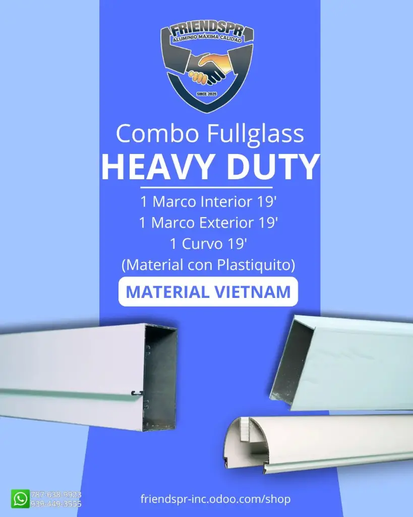 COMBO HEAVY DUTY 3 PCS 19'