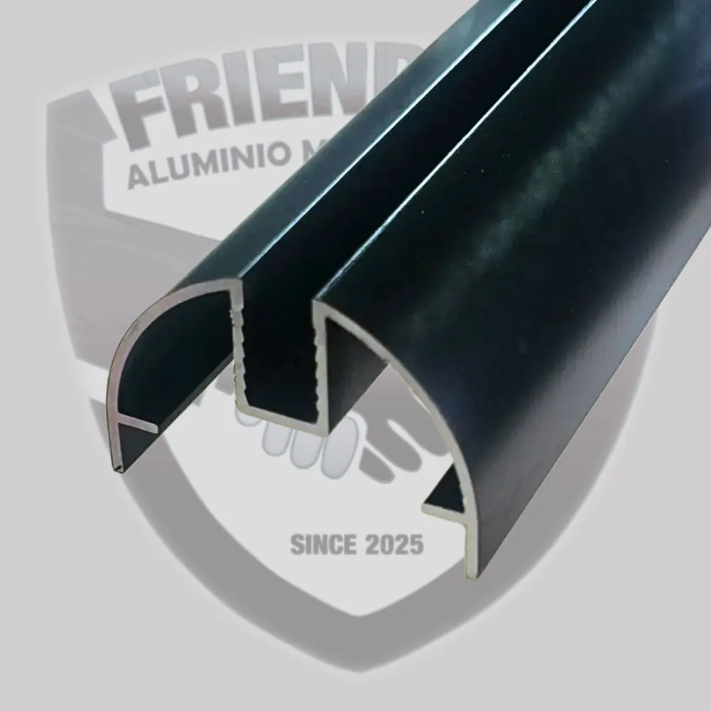 NEGRO-Glass Adapter Curvo Melon HEAVY 16' (VIETNAM)con Plastiquito