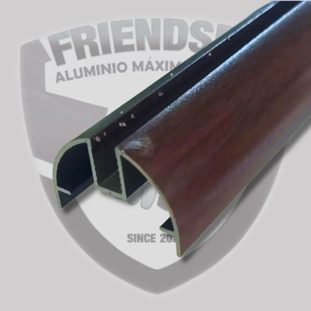 MADERA NOGAL-Glass Adapter Curvo Melon HEAVY 16' (VIETNAM)con Plastiquito (copia)