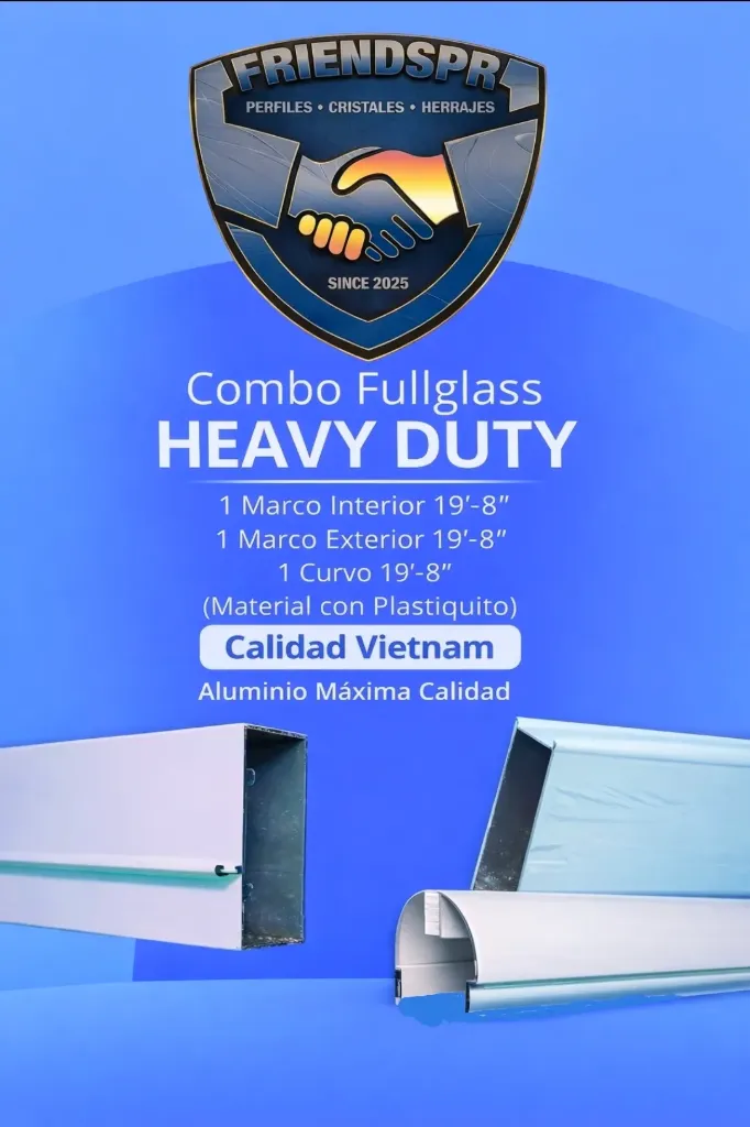 (MALASIA) HD BLANCO - COMBO HEAVY DUTY 3 PCS 19'-6"