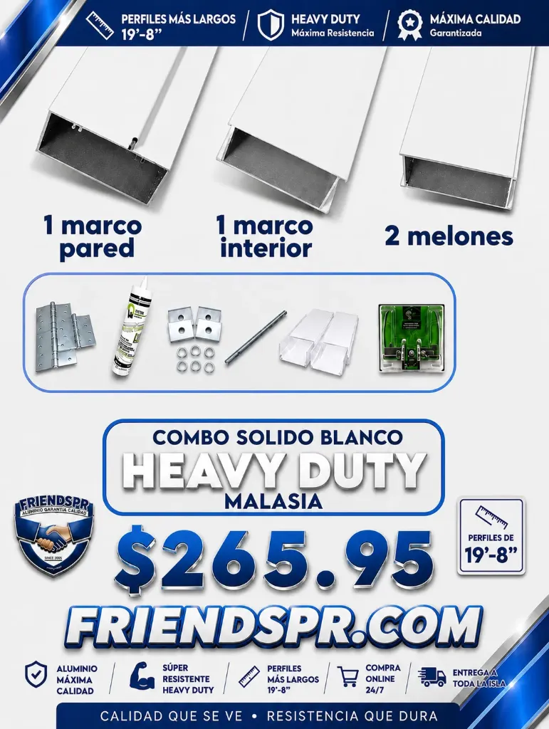 BLANCO - COMBO HEAVY DUTY SOLIDO MELON  19'-8" con Kit Accesorios