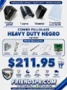 HD NEGRO - COMBO FULLGLASS 19', Accesorios y Laminado Leche Optic 24*96 (MALASIA)